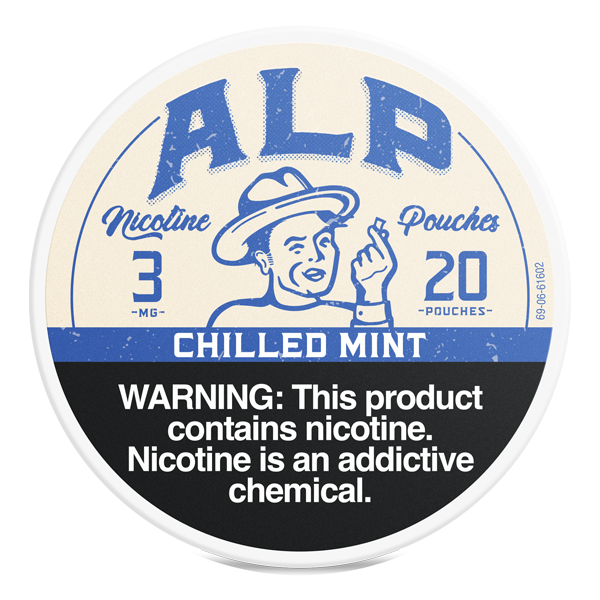 3mg Chilled Mint ALP Pouches for Wholesale