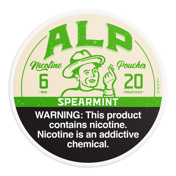 6mg Spearmint ALP Pouches for Wholesale
