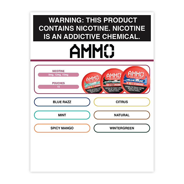 AMMO Pouch Lamination