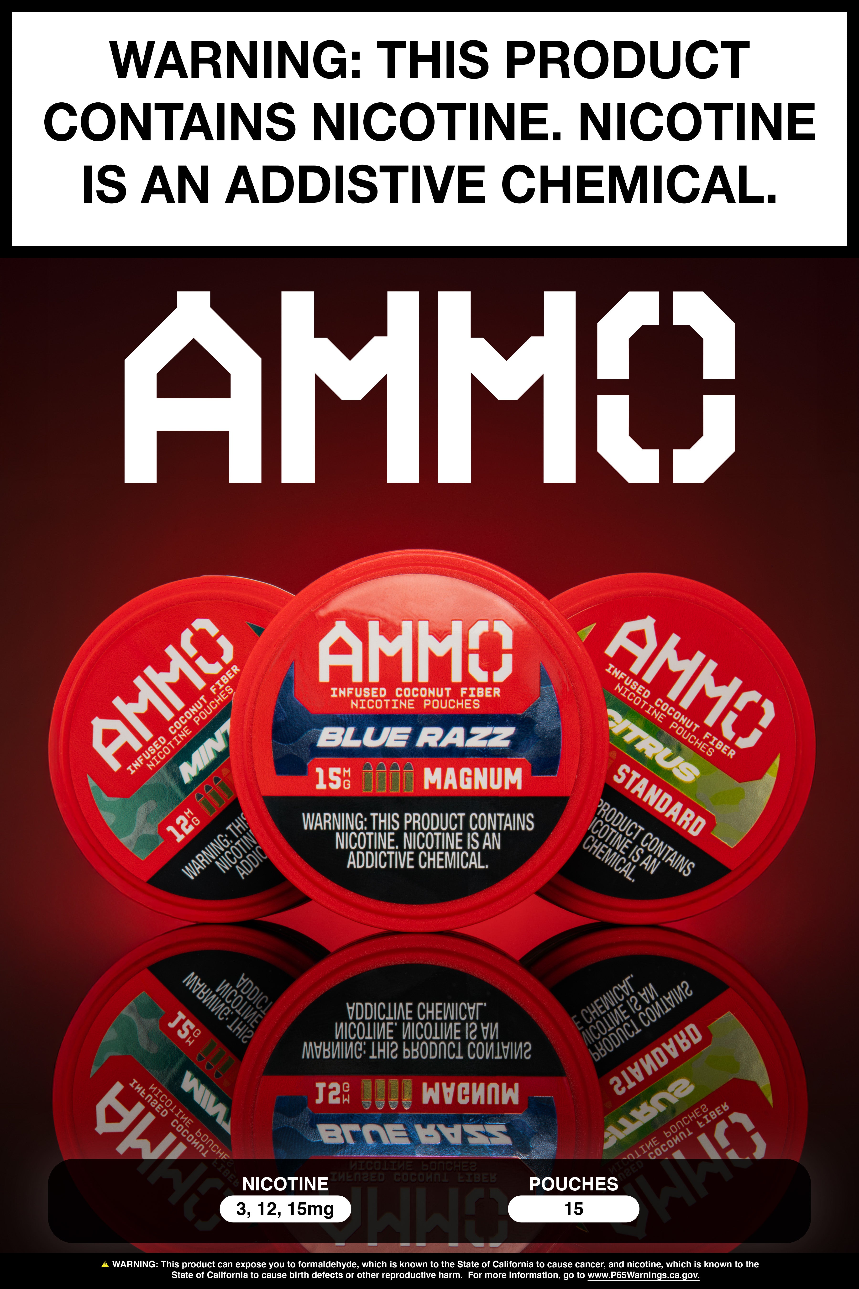 AMMO Pouches Poster 12"x18"