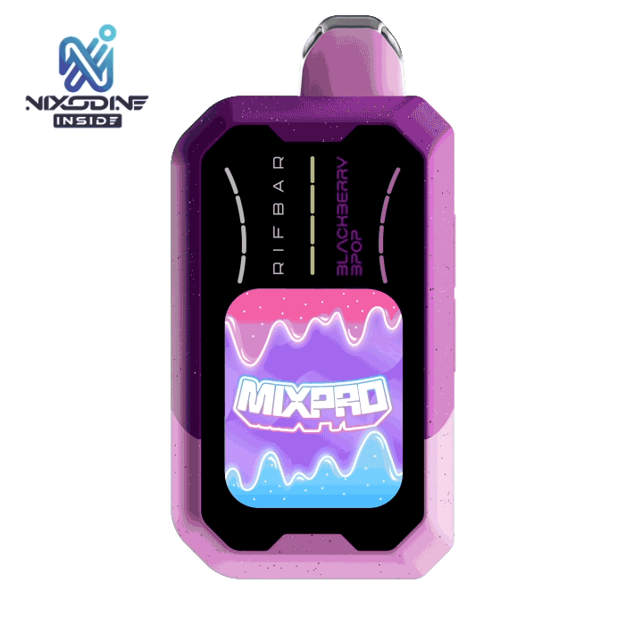 Blackberry B-Pop Rifbar MixPro (Sweet) Nixodine Blackberry B-Pop Rifbar MixPro (Sweet) Nixodine