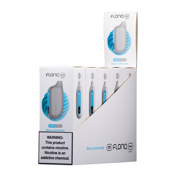 Flonq Max Smart 5 Pack Blue Lemonade - 20mg for Wholesale