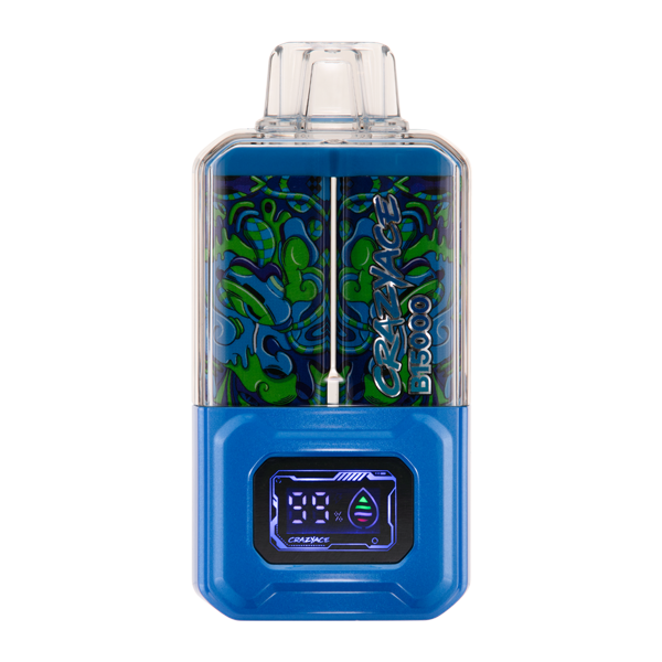 crazyace b15000 dual tank disposable vape Blue Cotton Candy Crazy Ace B15000