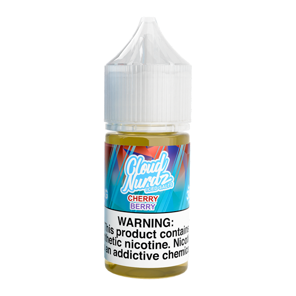 Iced Cherry Berry Cloud Nurdz Salts 30ml for Wholesale