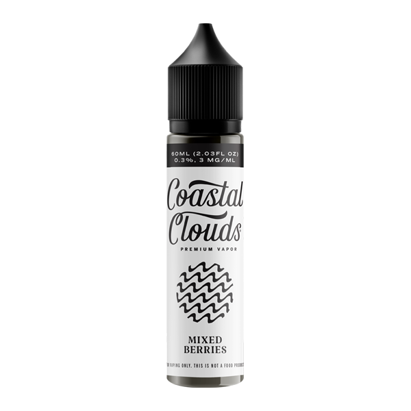 Mixed Berries - Coastal Clouds E-Juice 60ml for Wholesale