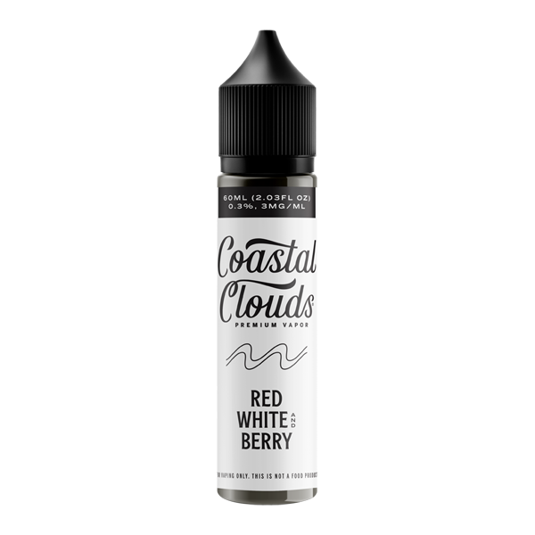 Red White & Berry - Coastal Clouds E-Juice 60ml for Wholesale