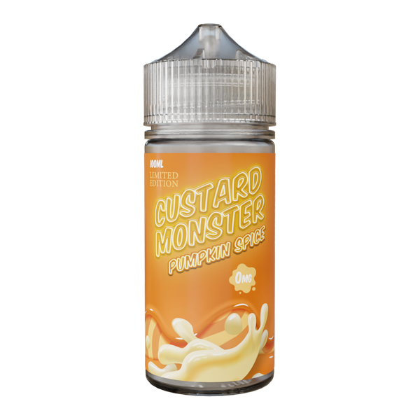 Pumpkin Spice Custard Monster eJuice Zero Nicotine 100ml for Wholesale