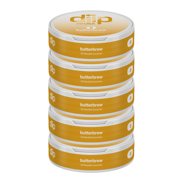 8 Butterbrew DIIP Reset Nixodine 5 pack of Pouches for Wholesale