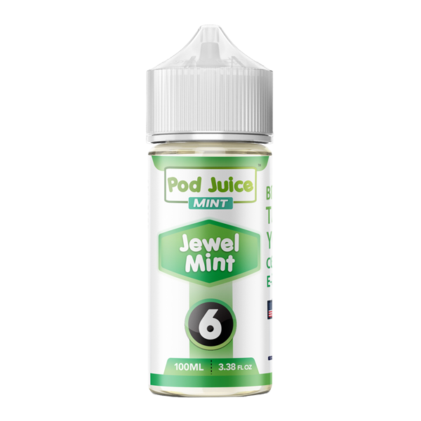 Jewel Mint POD JUICE Nixodine 100ml 6 for Wholesale