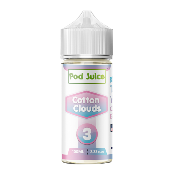 Cotton Clouds Pod Juice 100ml (Nixodine) Cotton Clouds Pod Juice 100ml (Nixodine)