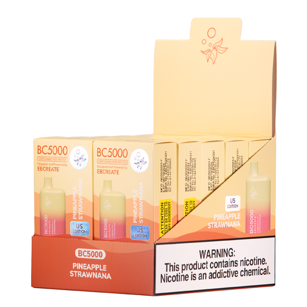 Pineapple Strawnana Elf Bar Vapes for Wholesale 10-Pack