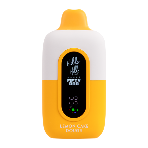 Lemon Cake Dough HIDDEN HILLS X Fifty Bar 20K for Wholesale