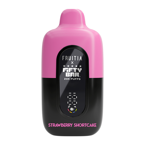 Strawberry Shortcake FRUITIA X Fifty Bar 20K Strawberry Shortcake FRUITIA X Fifty Bar 20K