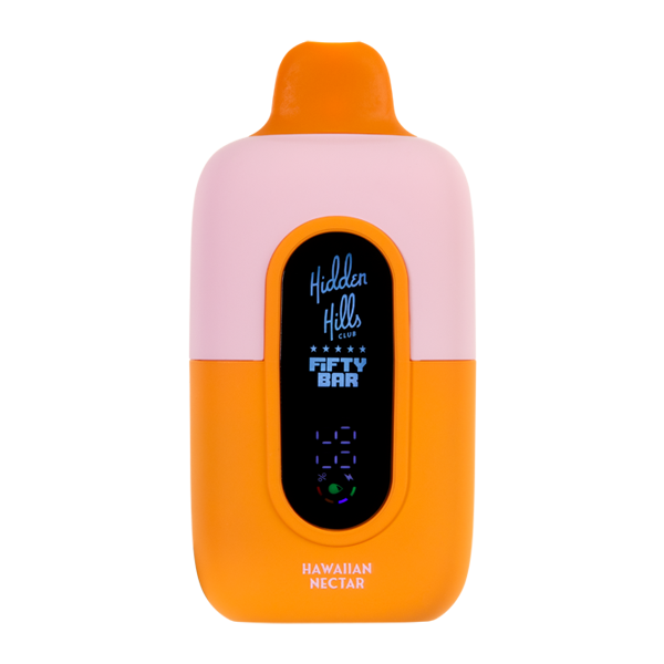fifty bar vape brand Hawaiian Nectar Hidden Hills X Fifty Bar