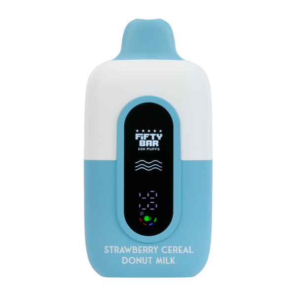 Strawberry Cereal Donut Milk FIFTY BAR 20K Nixodine for Wholesale