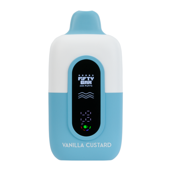 Vanilla Custard FIFTY BAR 20K Nixodine for Wholesale