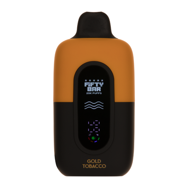 Gold Tobacco Fifty Bar 20K Vape Wholesale Gold Tobacco Fifty Bar 20K Vape Wholesale