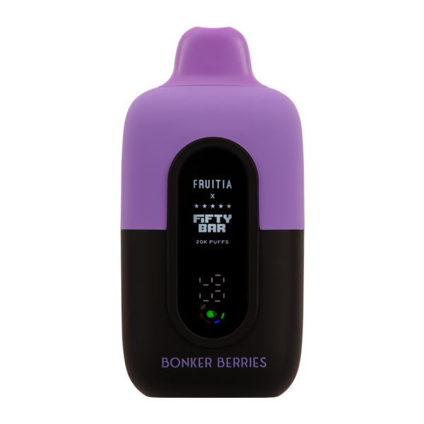 Bonker Berries FRUITIA X Fifty Bar 20K Bonker Berries FRUITIA X Fifty Bar 20K