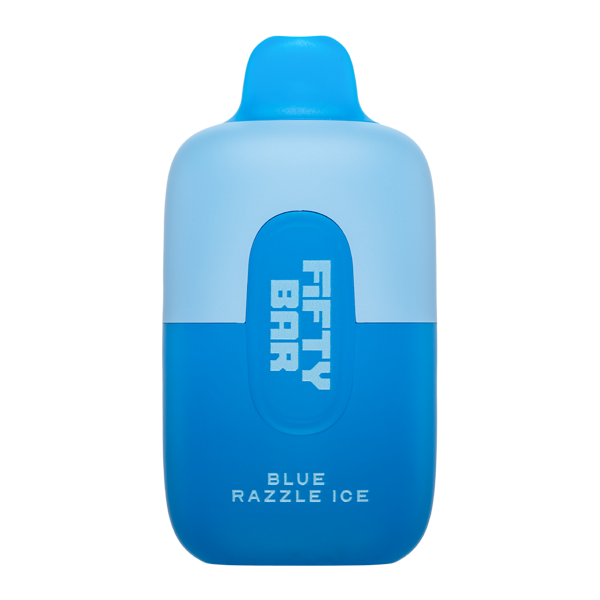 Blue Razzle Ice Fifty Bar Wholesale Vapes