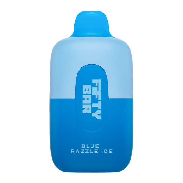 Blue Razzle Ice Fifty Bar Vape for Wholesale
