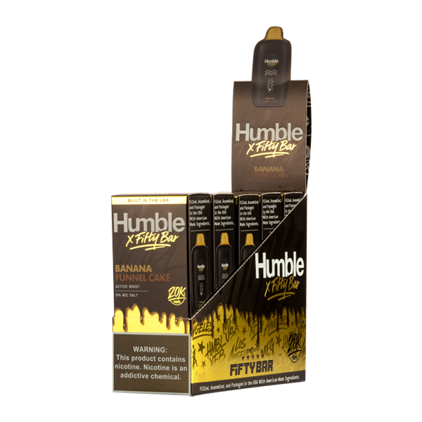 Banana Funnel Cake HUMBLE X Fifty Bar 20K Vapes for Wholesale