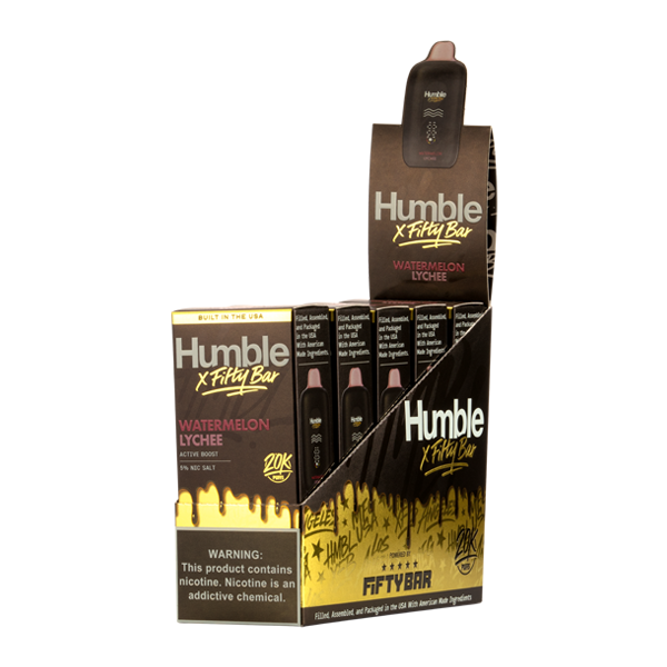 Watermelon Lychee HUMBLE X Fifty Bar 20K Vapes for Wholesale