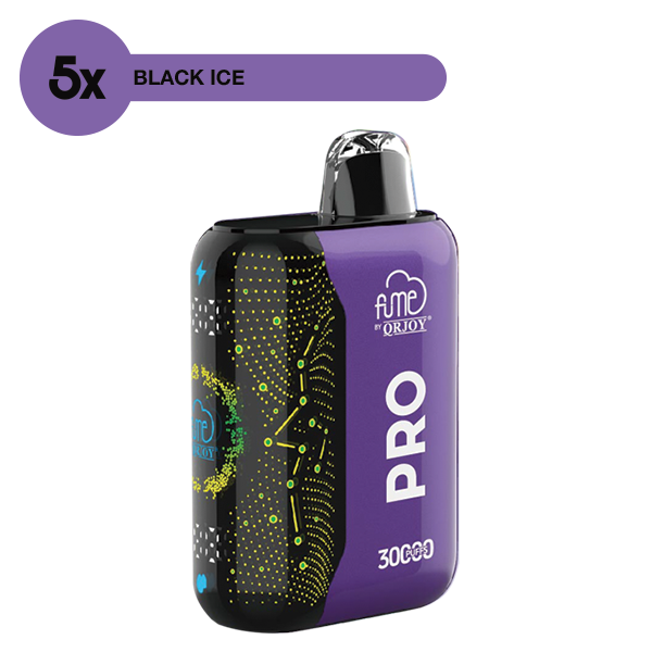 5x Fume Pro Black Ice for Wholesale