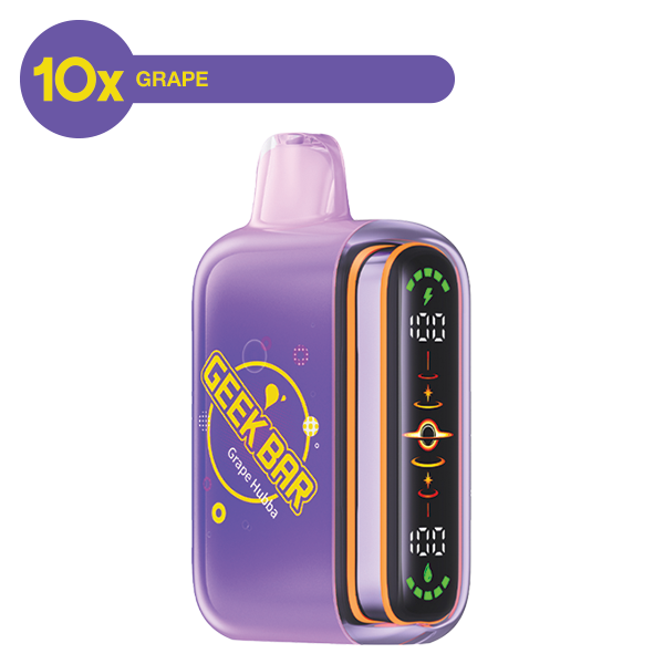 10x Geek Bar Pulse 2 Grape Hubba for Wholesale