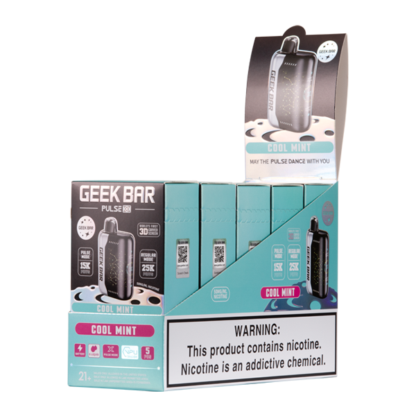 Cool Mint Geek Bar Pulse X 25K for Wholesale