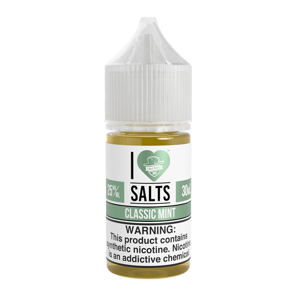 Classic Mint I Love Salts 30ml for Wholesale