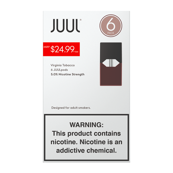 Virginia Tobacco JUUL 6ct Pods Virginia Tobacco JUUL 6ct Pods