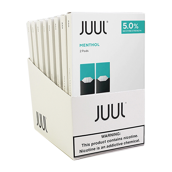 Menthol JUUL Pod 8-Pack Display (2ct packs)
