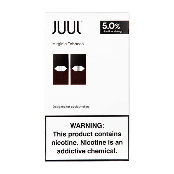 Virginia Tobacco JUUL 2-Count Pod Packs Wholesale Virginia Tobacco JUUL 2-Count Pod Packs Wholesale