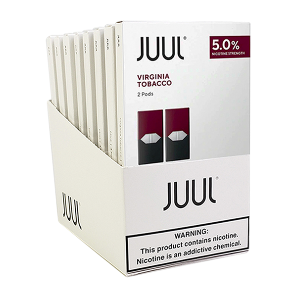 Virginia Tobacco JUUL Pod 8-Pack Display (2ct packs)