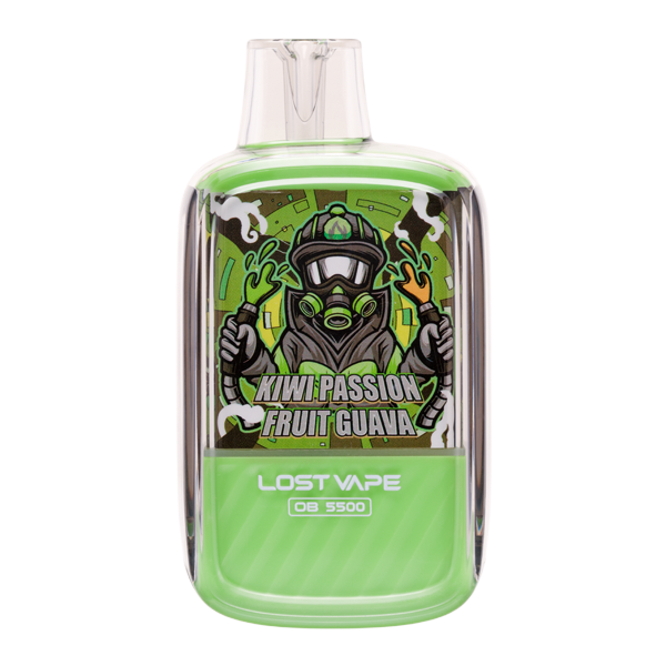 Kiwi Passion Fruit Guava Lost Vape OB5500 Wholesale Vapes Kiwi Passion Fruit Guava Lost Vape OB5500 Wholesale Vapes