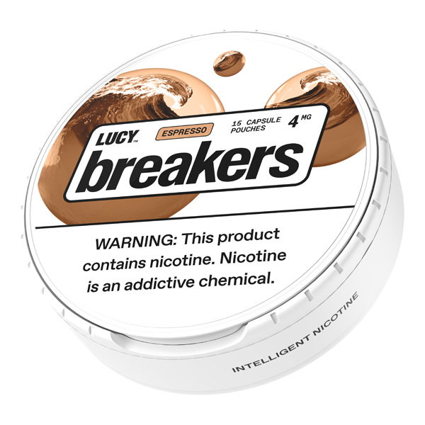 Espresso LUCY Breakers Pouches 4mg for Wholesale