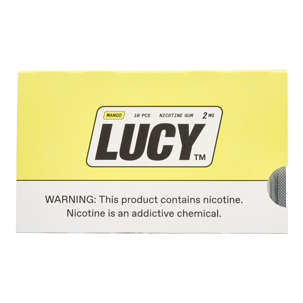 Mango LUCY Nicotine Gum 2mg for Wholesale