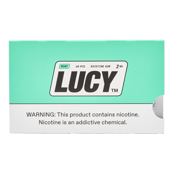 Mint LUCY Nicotine Gum 2mg for Wholesale