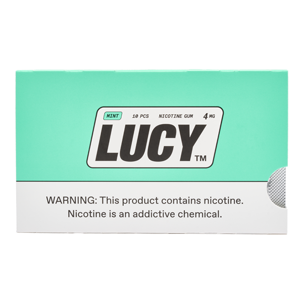 Mint LUCY Nicotine Gum 4mg for Wholesale