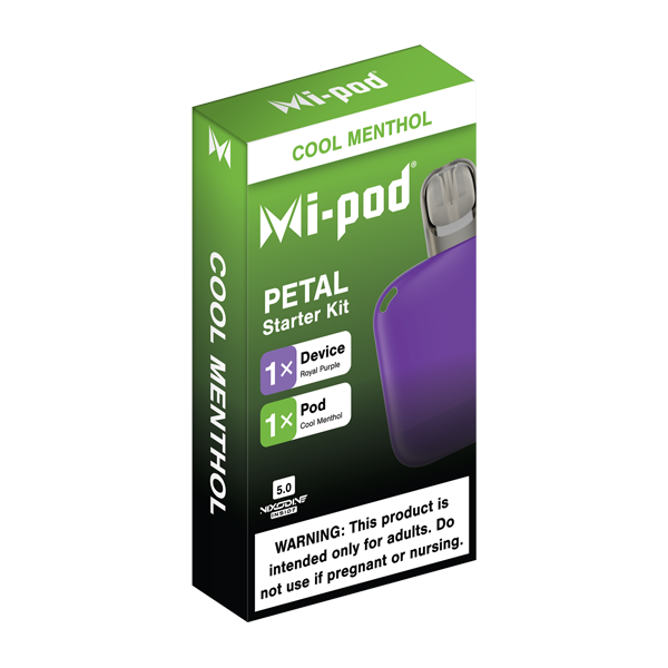 Mi-Pod NX Petal Starter Kit - Cool Menthol