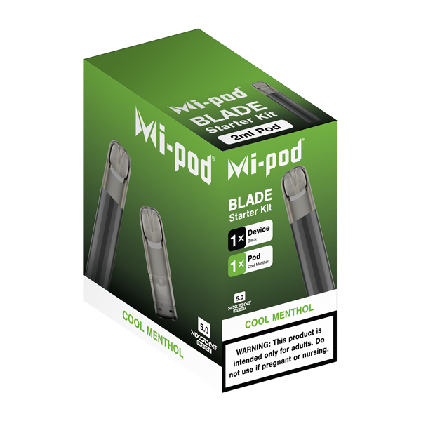 Cool Menthol MI-POD Blade Starter Kit 5 Pack for Wholesale