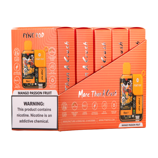 Mango Passion Fruit Pyne Pod 5 Pack