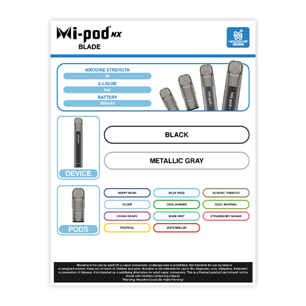 Mi-Pod NX Blade Lamination