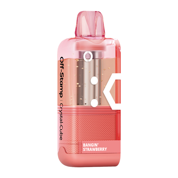 Bangin' Strawberry OFF STAMP X-Cube Disposable CRYSTAL for Wholesale