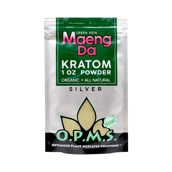 Green Vein Maeng Da OPMS Silver Powder