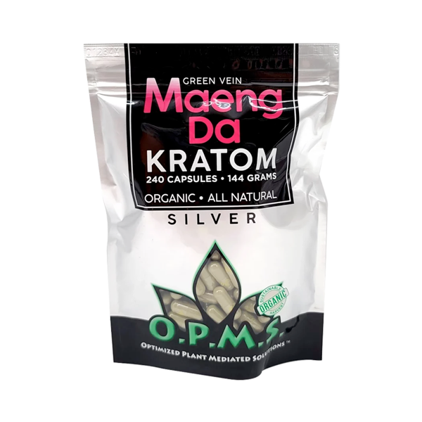Green Maeng Da OPMS Silver Capsules