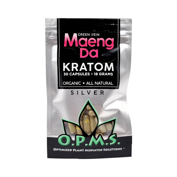 Green Maeng Da OPMS Silver Capsules