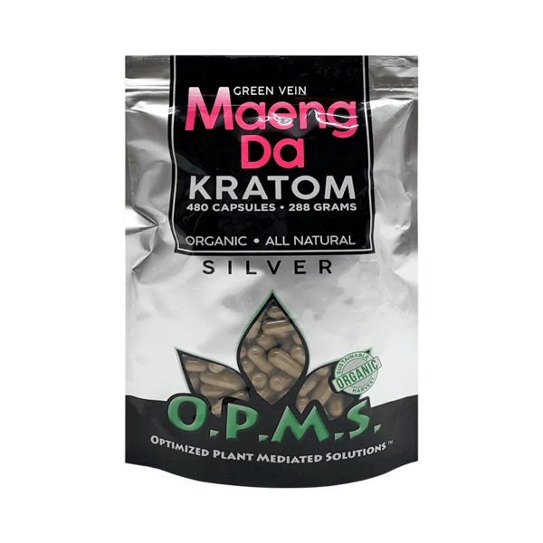 Green Maeng Da OPMS Silver Capsules
