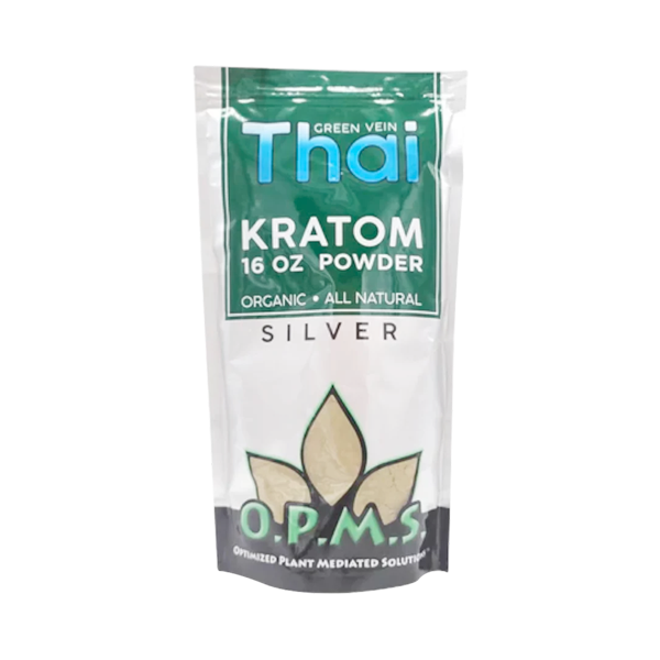 Green Vein Thai OPMS Silver Powder