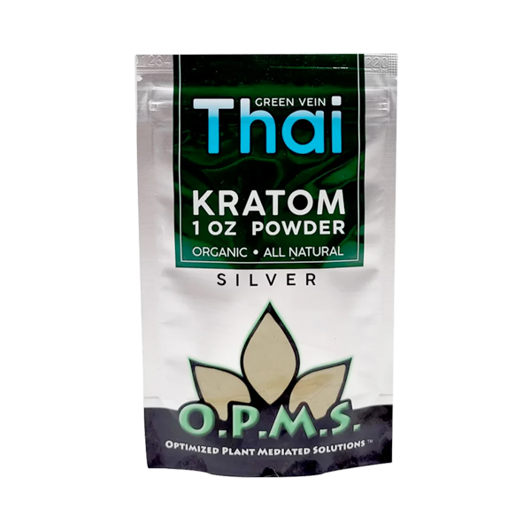 Green Vein Thai OPMS Silver Powder